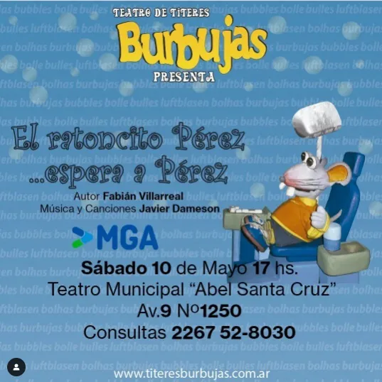 TEATRO MGA - El Ratoncito Perez - 10 Mayo 2025
