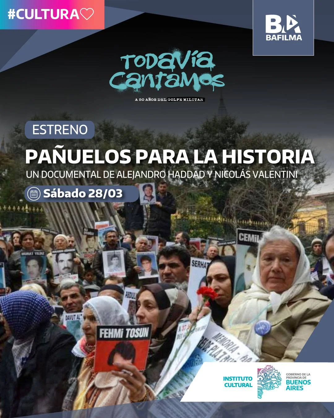 Pañuelos para la historia