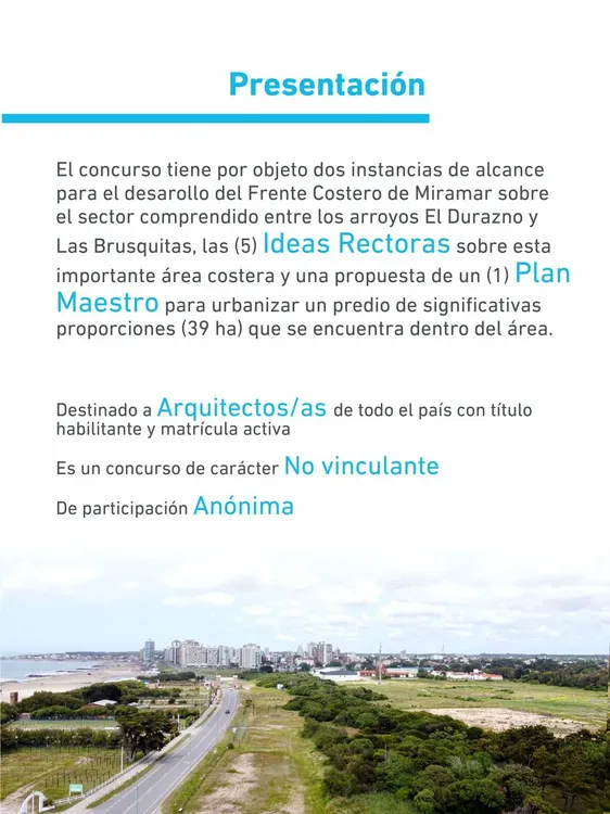 CAPBA IX - Concurso Nacional de Ideas - Proyecto Frente Coste Miramar Norte - Enero 2026 b