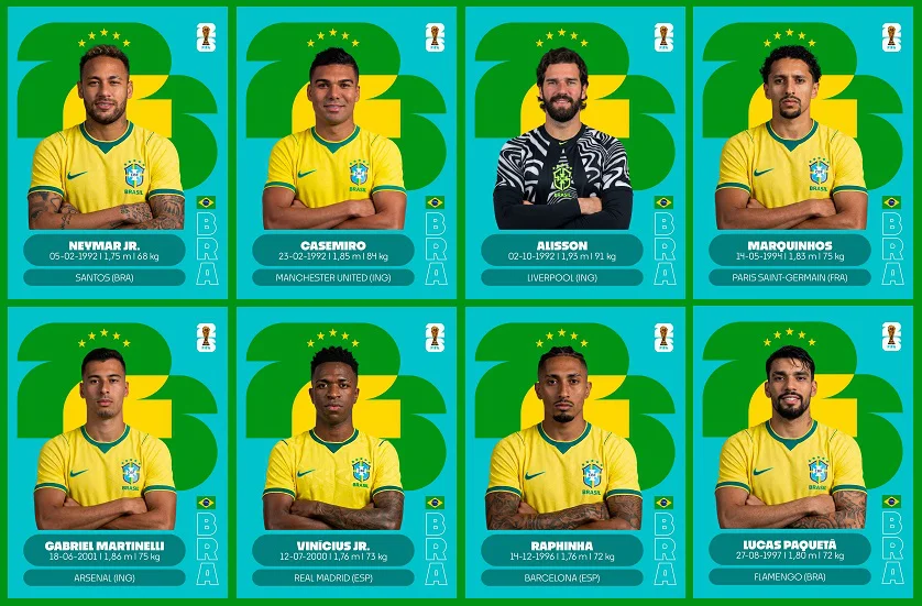 Brasil x 8