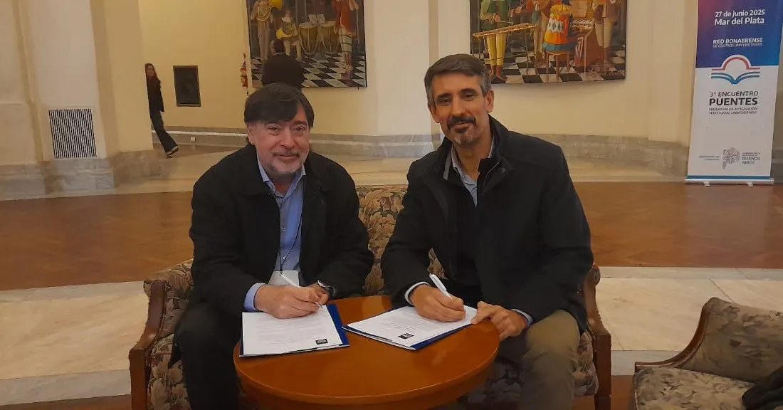 MGA - Firma Convenio Programa Puentes con Univ Avellaneda - 27 Junio 2025