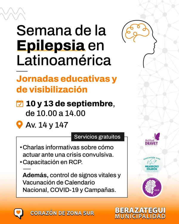 Berazategui se suma a la Semana de la Epilepsia en Latinoamérica