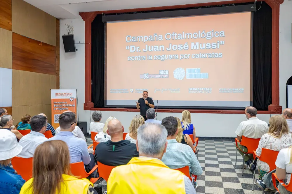 Berazategui cerró con éxito la Maratón de cirugías de cataratas