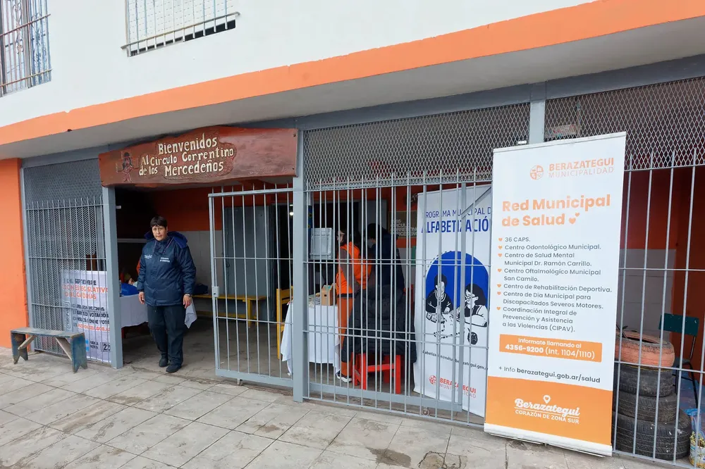 Gran Jornada Integral de Salud en el Círculo Correntino de Los Mercedeños