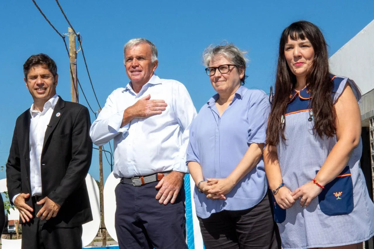 Kicillof y Balor inauguraron el Polo Educativo Integral de El Pato 7