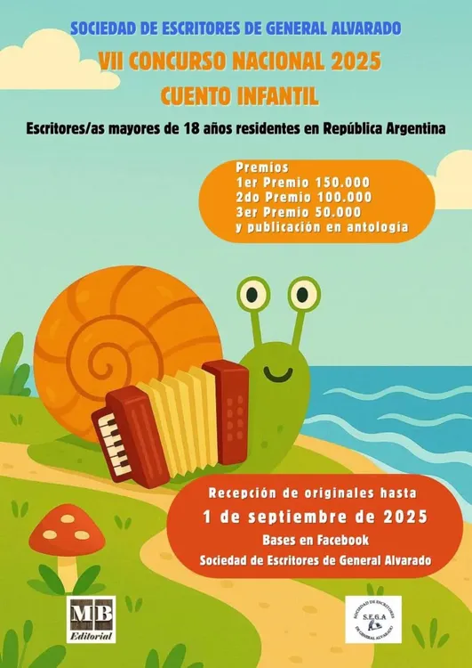 SEGA - VII Concurso Nacional 2025 - Cuento Infantil - 1ro Sept 2025