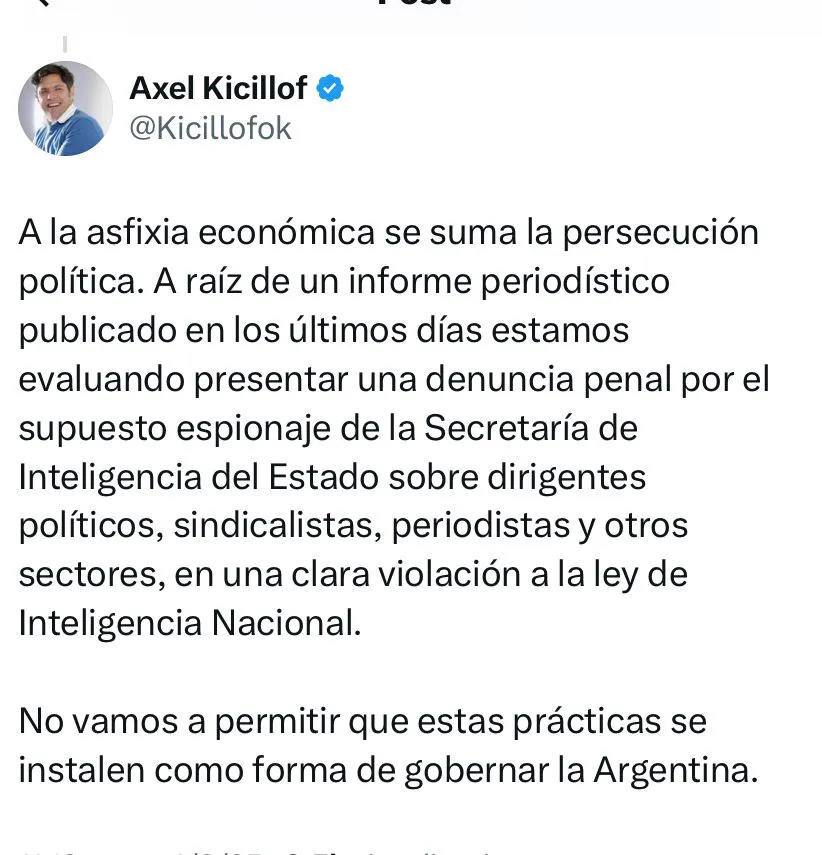 tuit axel kicillof