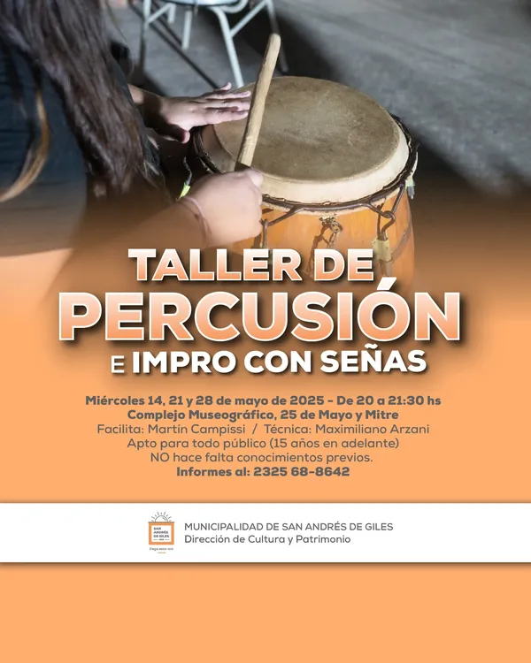 TALLER DE PERCUSIÓN
