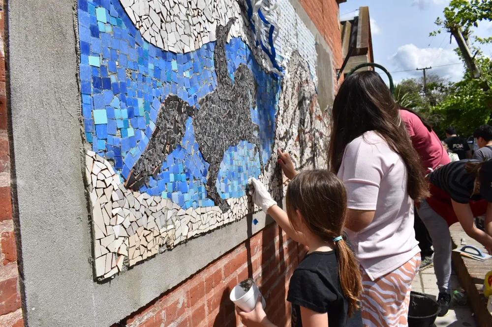 MGA - Muralismo Escuela Artística Nº 01 en la Biblioteca Miramar - 21 Oct 2025 b