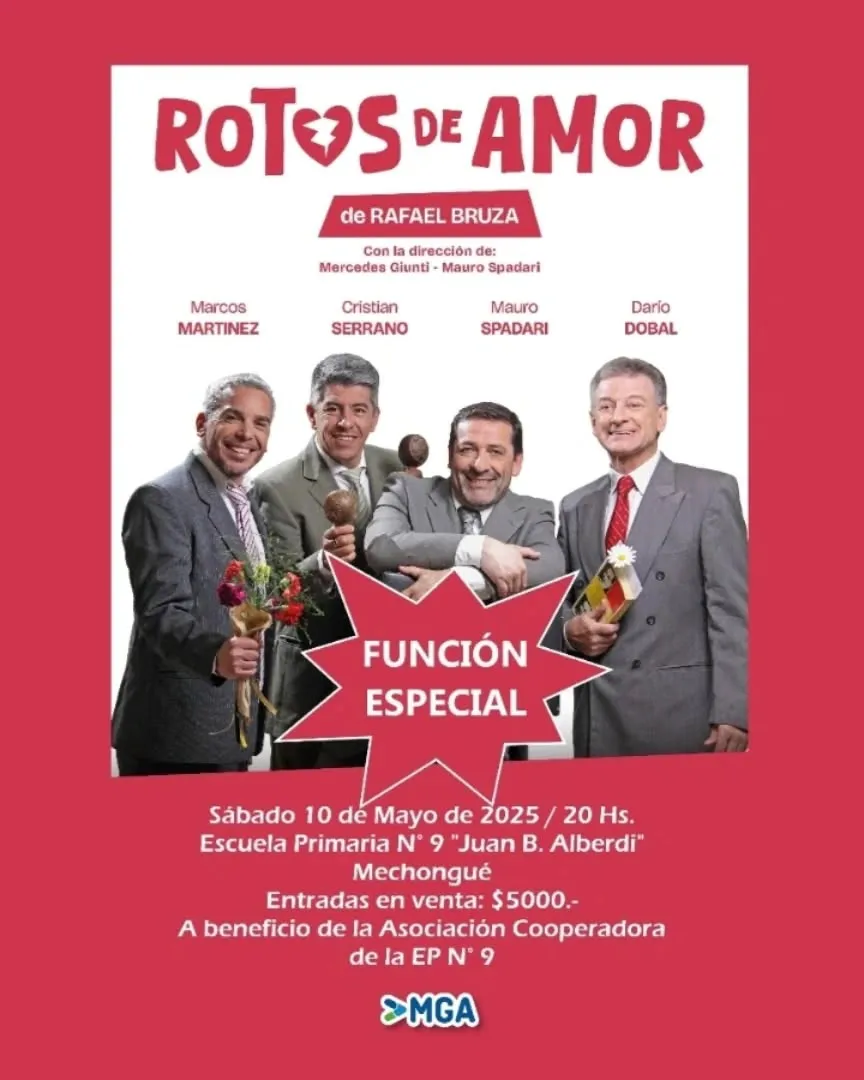 MECHONGUÉ - Present ROTOS DE AMOR - Sábado 10 Mayo 2025
