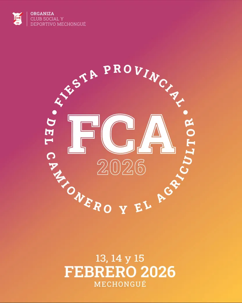 FIESTA PROVINCIAL DEL CAMIONERO Y EL AGRICULTOR - 13 14 Y 15 FEB 2026