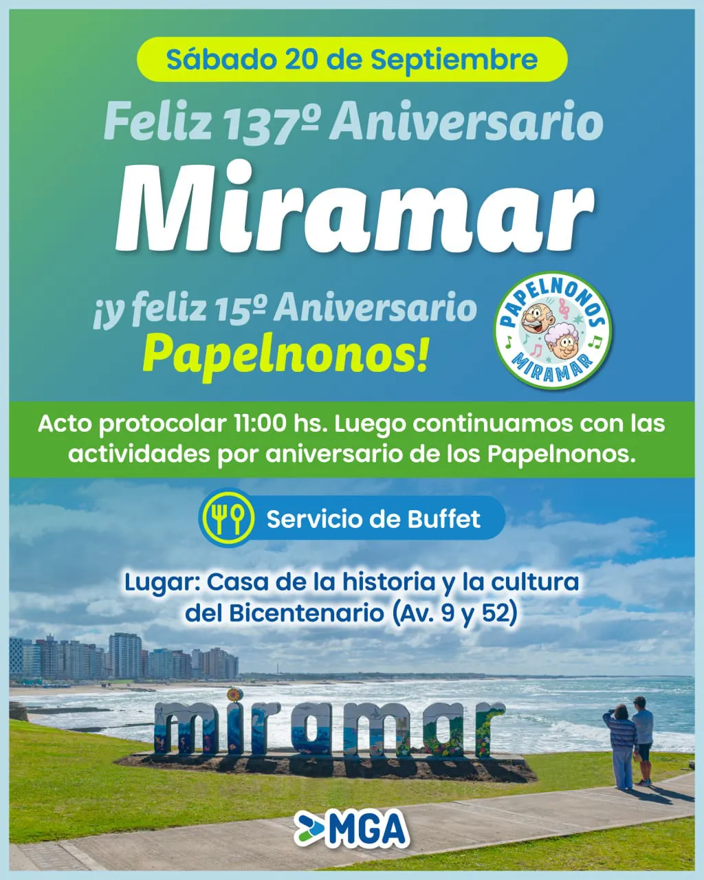MGA - 137 Aniversario Miramar - 20 Sept 2025