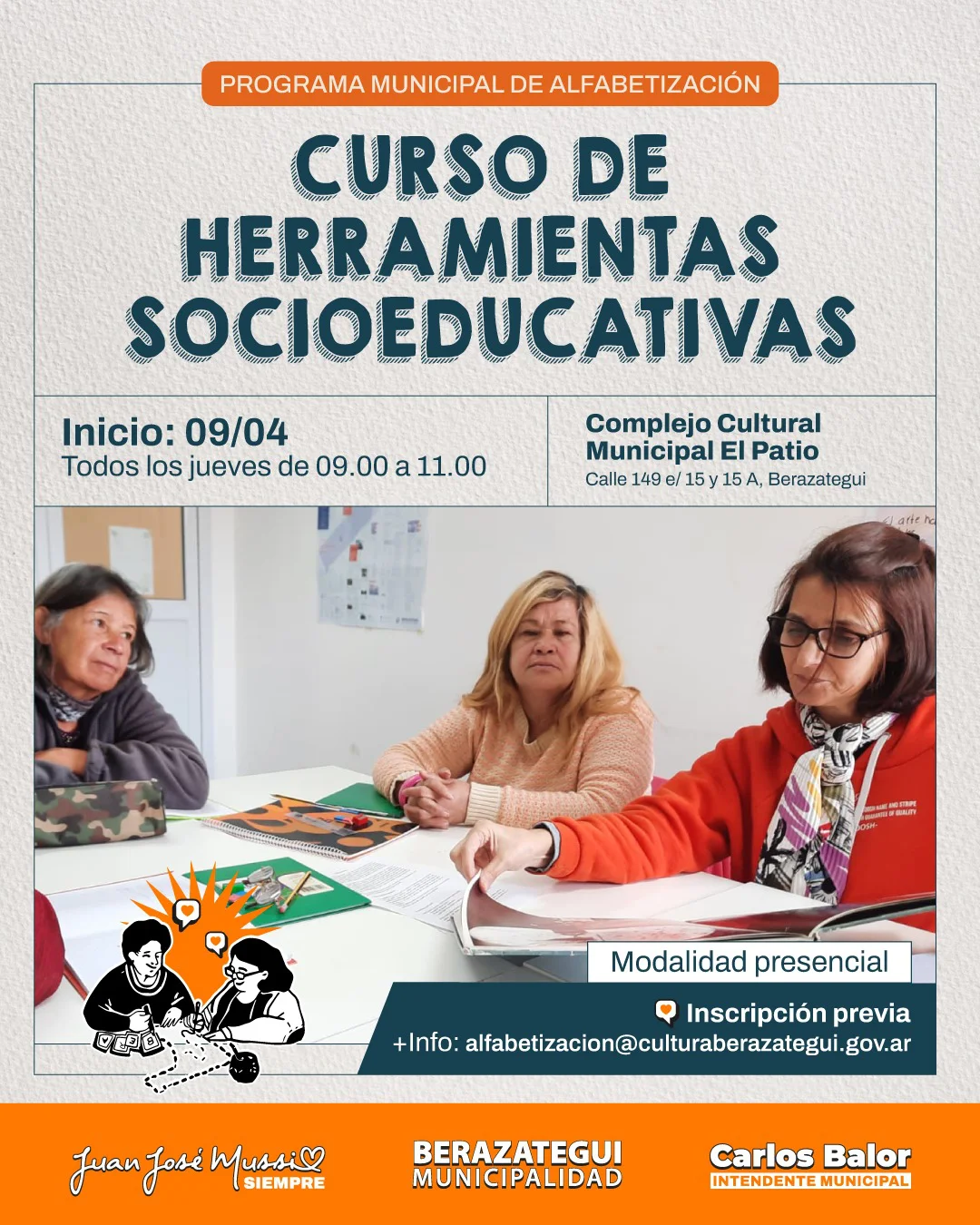 Ya está abierta la inscripción para el Curso de Herramientas Socioeducativas (1)