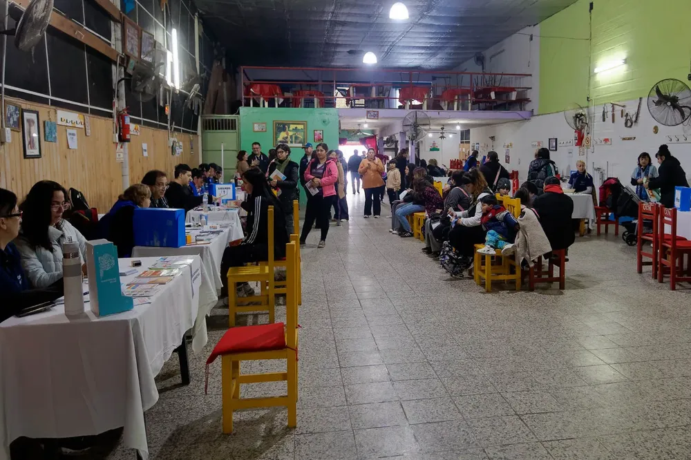 Gran Jornada Integral de Salud en el Círculo Correntino de Los Mercedeños 1