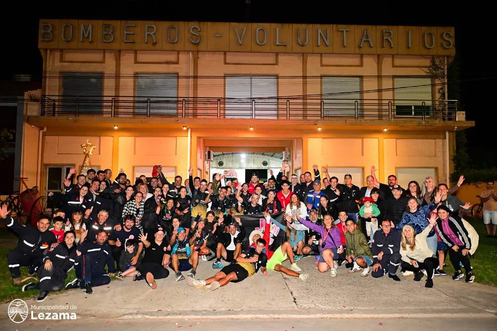 LLegada Corriendo por un sueño a Lezama