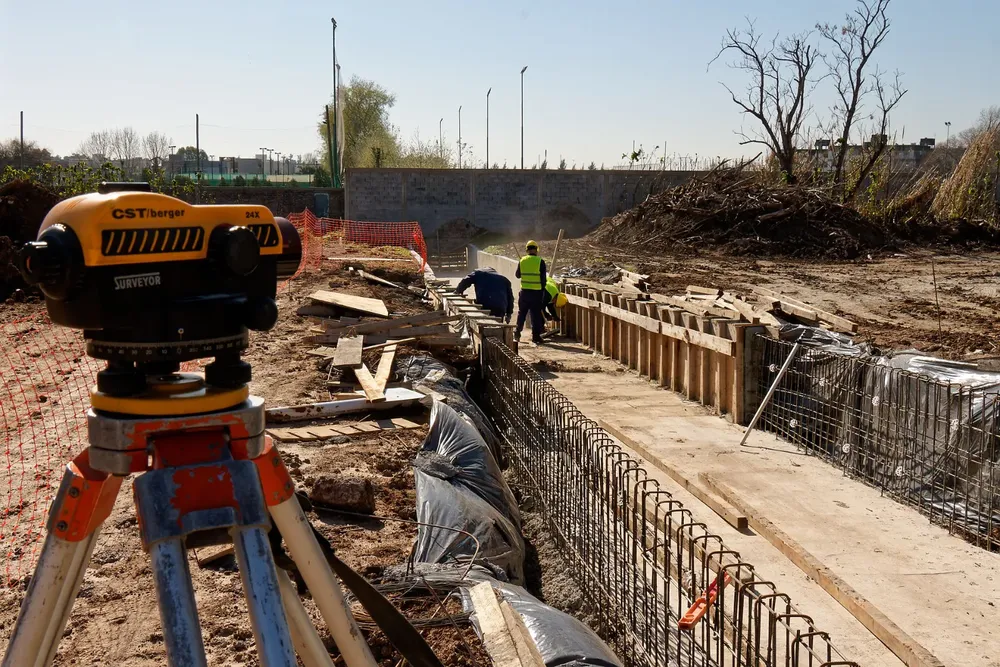 Avanza una obra hidráulica en el Complejo Deportivo Municipal Ducilo 1