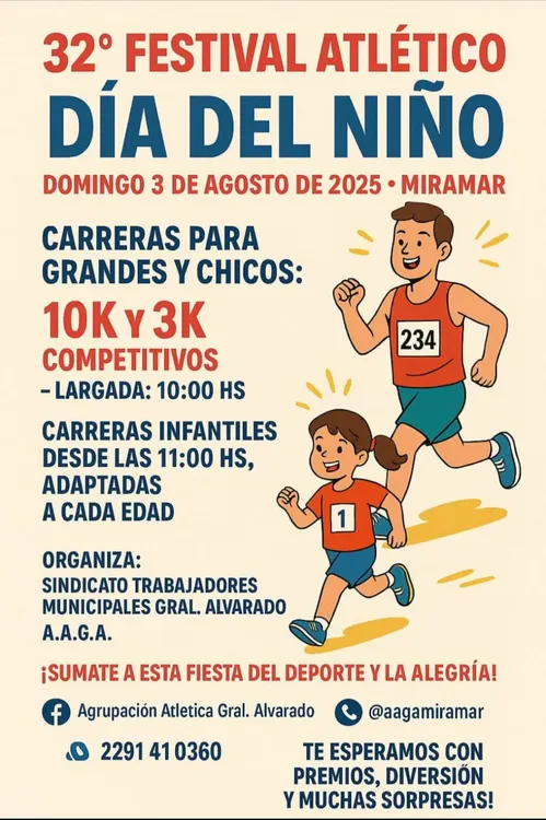 AAGA - Festival Atlético Día del Niño - 03 Agosto 2025