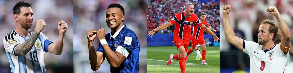 Messi y Mbappe