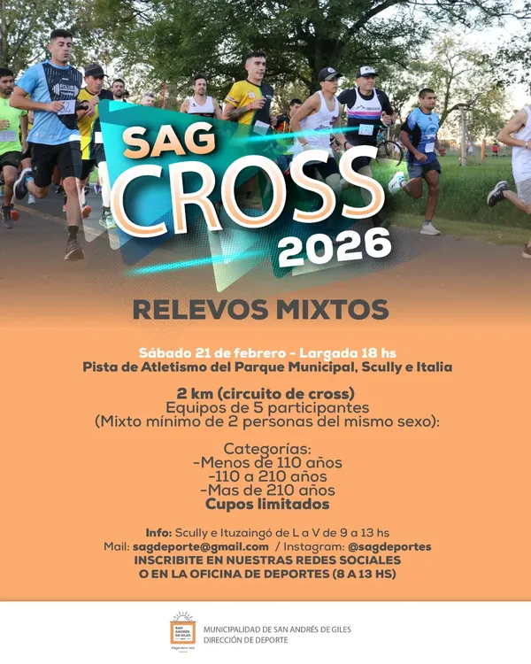 SAG CROSS 2026