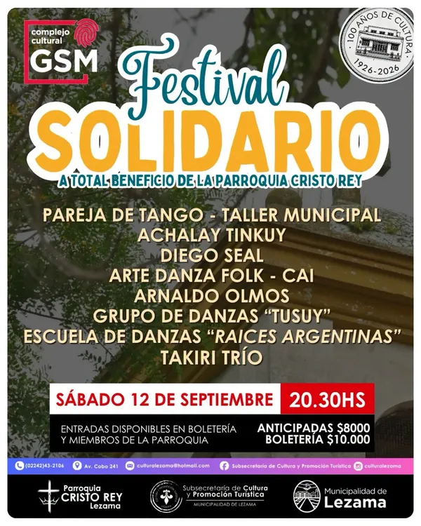 Festival Solidario Parroquia Cristo Rey