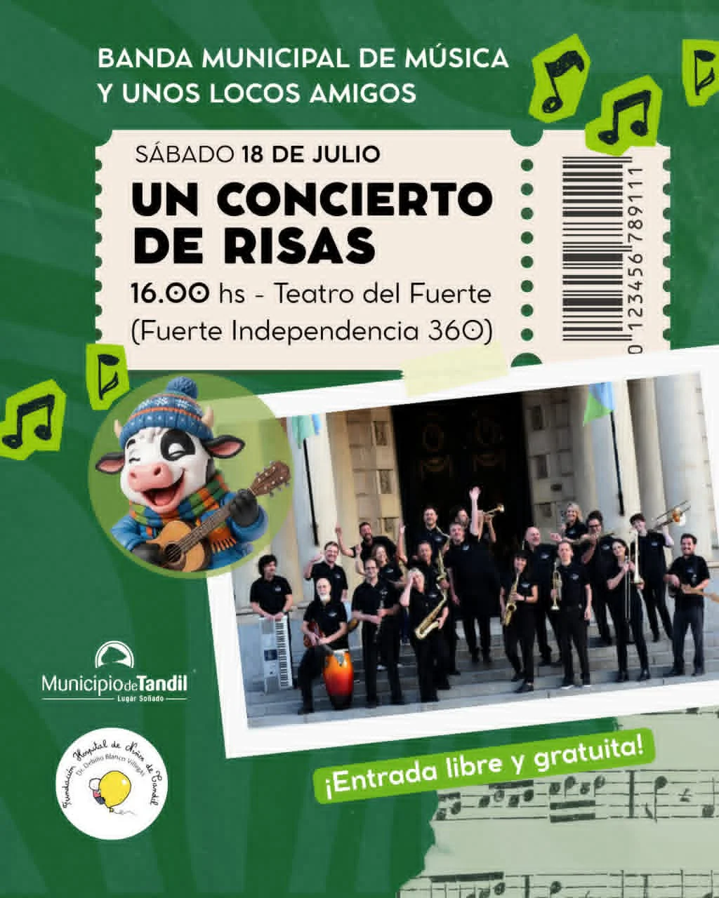Un concierto de risas